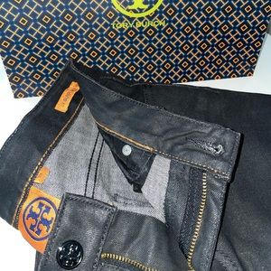Tory Burch Black Ivy Super Skinny Jeans